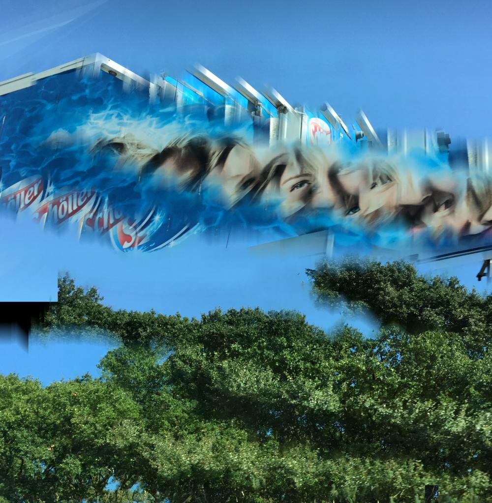 Fragments of speed: Floating eyes