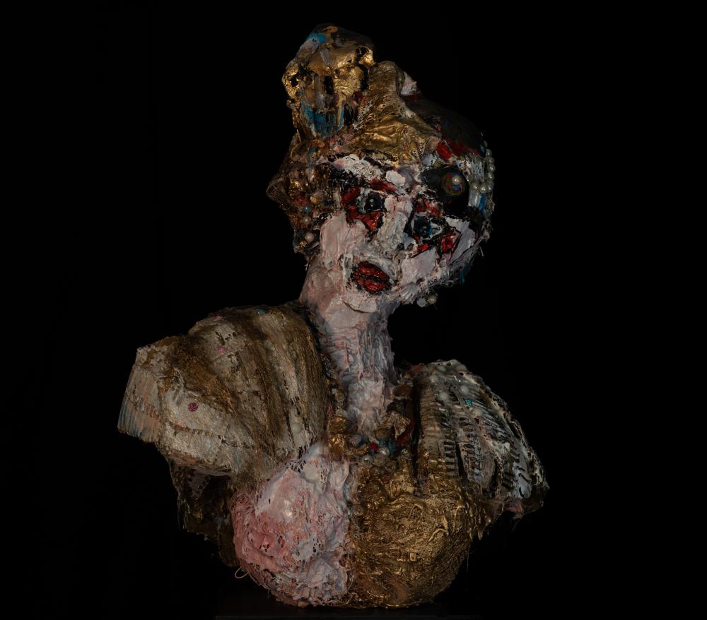 Penelope. Skulptur von Jos Letschert