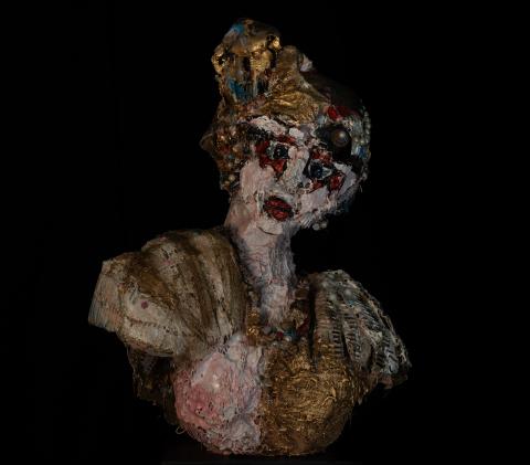 Penelope. Skulptur von Jos Letschert